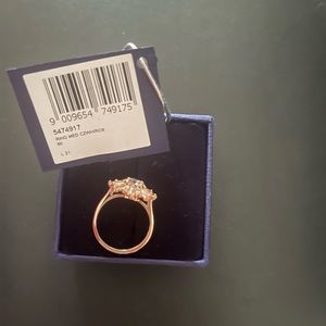 Swarovski sunburst rose gold, brand new, warranty card. 50 mm.